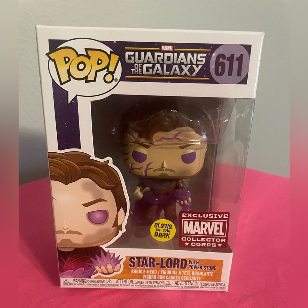 Marvel Star Lord Funko Pop Bobblehead #611 NWOT